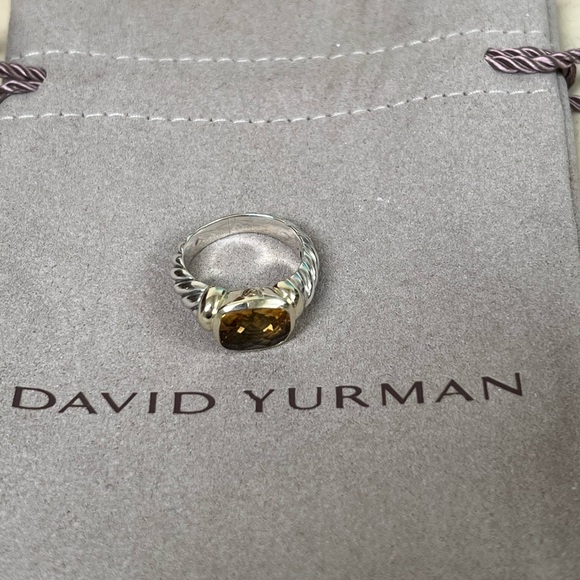🔴Authentic DAVID YURMAN Citrin Sterling Silver Ring🔴 - Picture 5 of 9